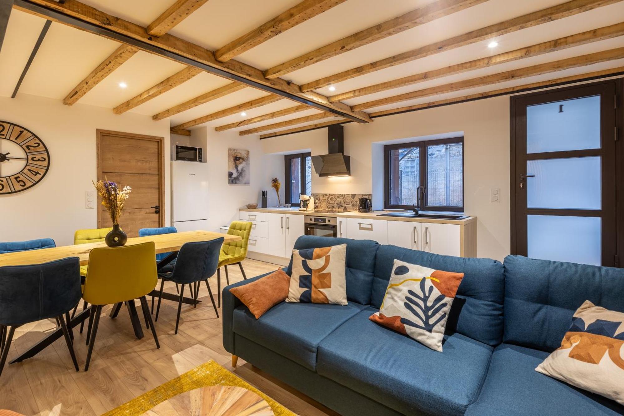Le Cocon Enneige - Duplex 3 Chambres Formiguères Exteriör bild